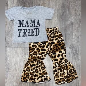Mama Tried Infant Bell Botton Set